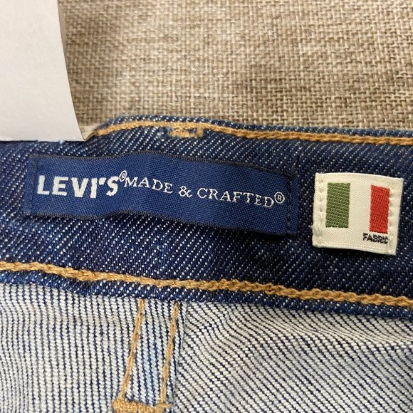 Levi's 721 Selvedge Skinny Denim Jean Women 25 x 30 High Rise Italian Fabric NWT - Picture 5 of 16